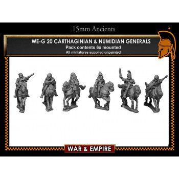WE-G20 Carthaginian & Numidian Generals