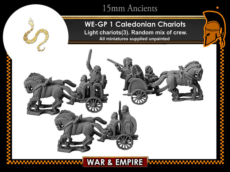 Chariots x 3 15mm Ancients 