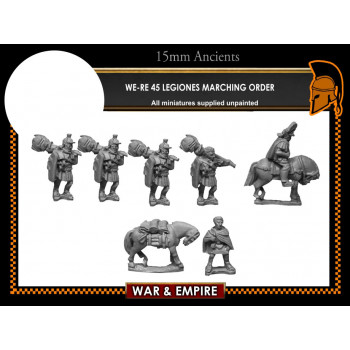 WE-RE45 Legiones in marching order, segmentata, 1st Century