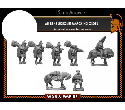 WE-RE45 Legiones in marching order, segmentata, 1st Century