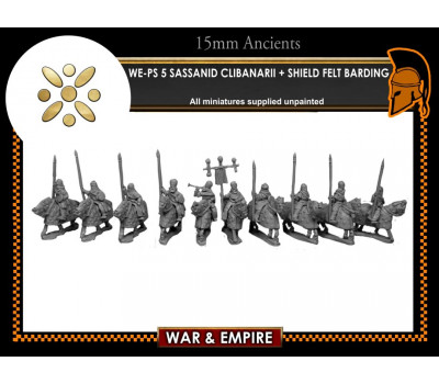 WE-PS05 Clibanarii Cavalry (shield, felt armoured horse)