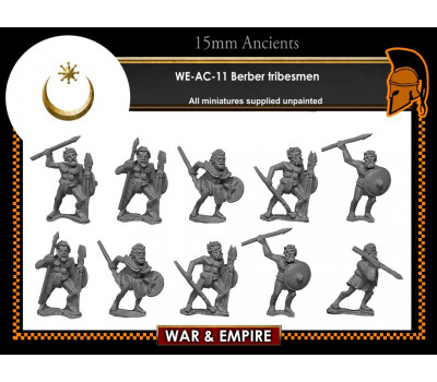 WE-AC11 North African Tribesmen - Spears WE-AC11 North African Tribesmen - Spears