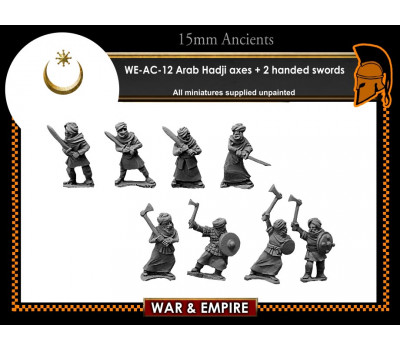 WE-AC12 Arab 2 handed Swords and Axes Hadjis
