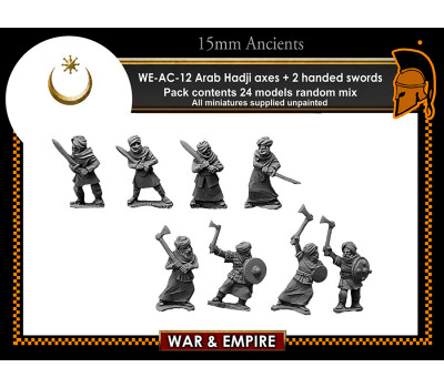 WE-AC12 Arab 2 handed Swords and Axes Hadjis