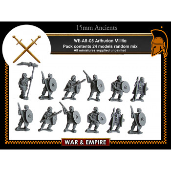 WE-AR05 Arthurian - Militia (Spears/Javelins)