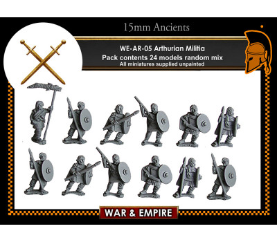 WE-AR05 Arthurian - Militia (Spears/Javelins)