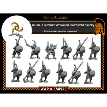 WE-LM03 Lombard Armoured Foot and Dismounted Cavalry WE-LM03 Lombard Armoured Foot and Dismounted Cavalry