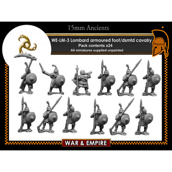 WE-LM03 Lombard Armoured Foot and Dismounted Cavalry