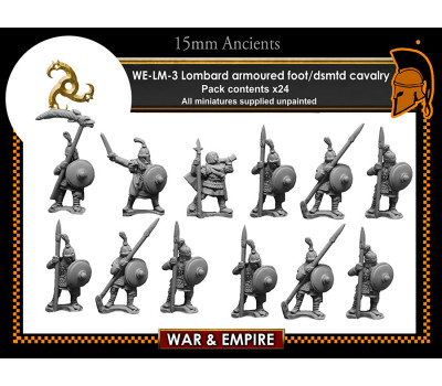 WE-LM03 Lombard Armoured Foot and Dismounted Cavalry