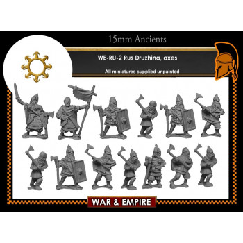 WE-RU02 Druzhina with axes WE-RU02 Druzhina with axes