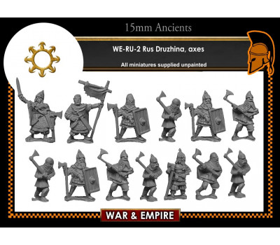WE-RU02 Druzhina with axes