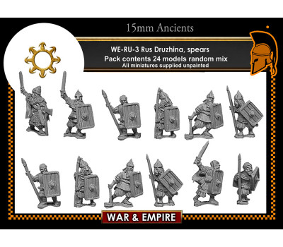 WE-RU03 Rus Spearmen - Pack A