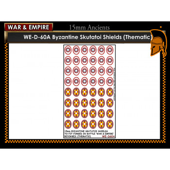 WE-D60A Byzantine Skutatoi shields - Type 1 (thematic large round) 