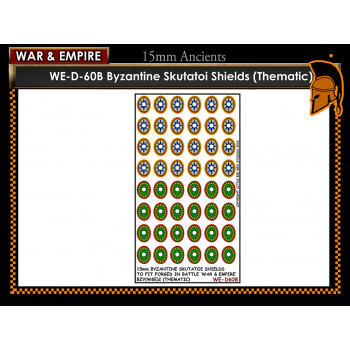 WE-D60B Byzantine Skutatoi shields - Type 2 (thematic large round)  