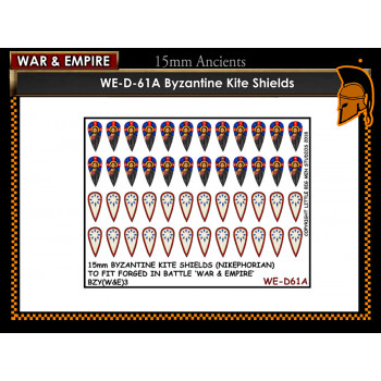 WE-D61A Byzantine Kite shields - Type 1 (Nikephorian) 