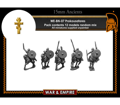 WE-BN07 Late Byzantine Nikephorian Prokousatores (Lance & Bow armed)