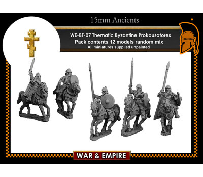 WE-BT07 Middle Byzantine (Thematic) - Prokousatores (Lance & Bow Armed)