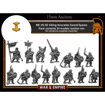 WE-VK02 Viking - Huscarles Spears & Swords