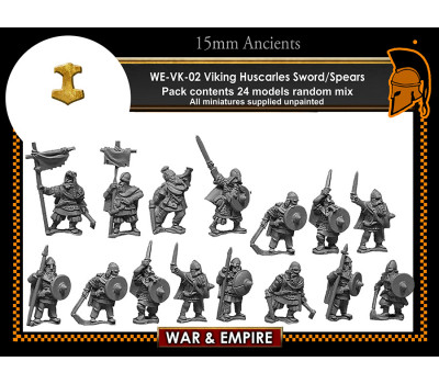 WE-VK02 Viking - Huscarles Spears & Swords