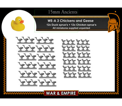 WE-A03 Chickens and Geese